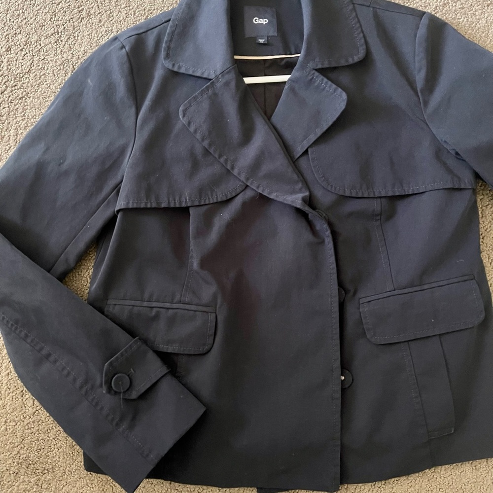 XS Gap Womens Navy Short Jacket